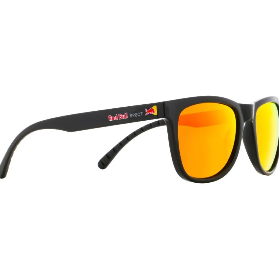 Lunettes de soleil Red Bull Spect Ecos Shiny Black Brown Red Mirror Polarized