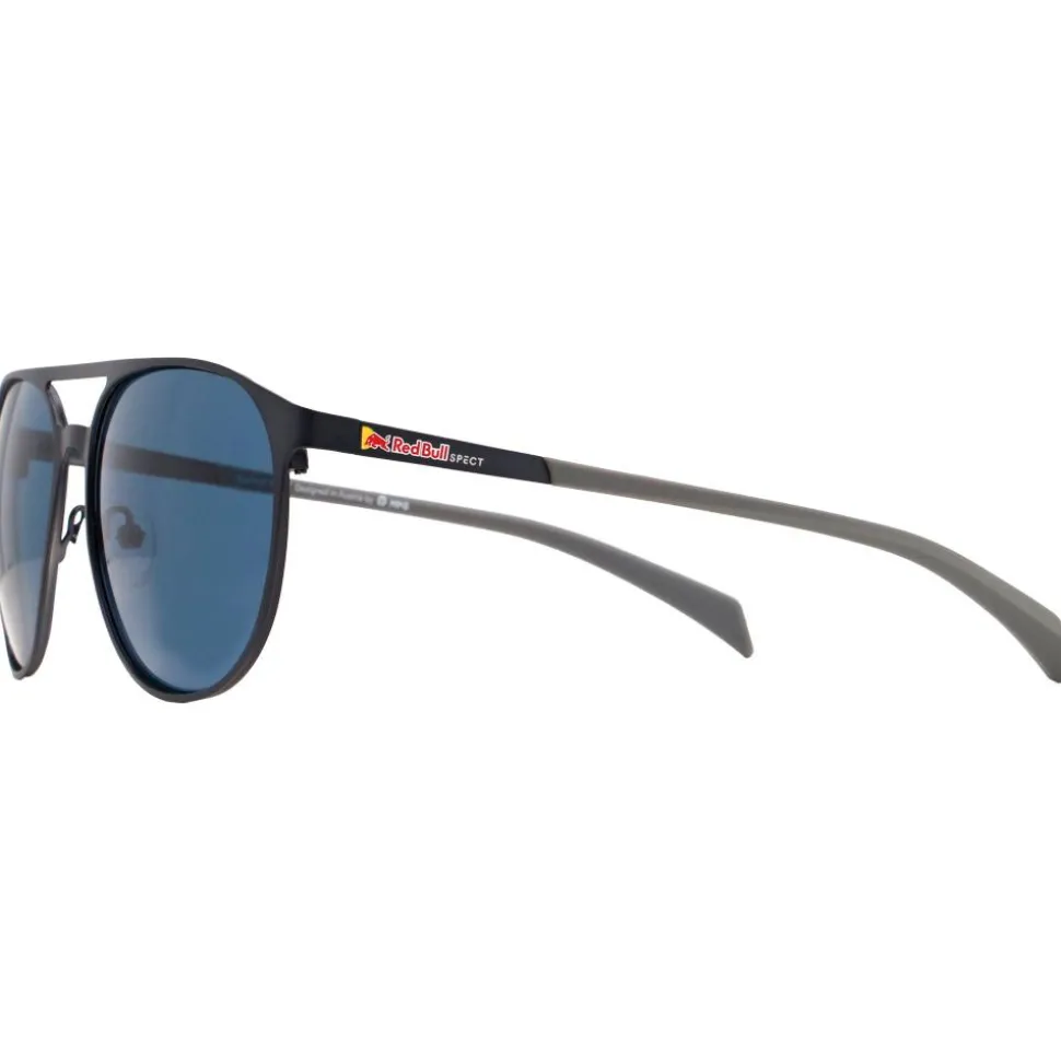 Lunettes de soleil Red Bull Spect Redms Pilot Matt Dark Blue Blue Polarized