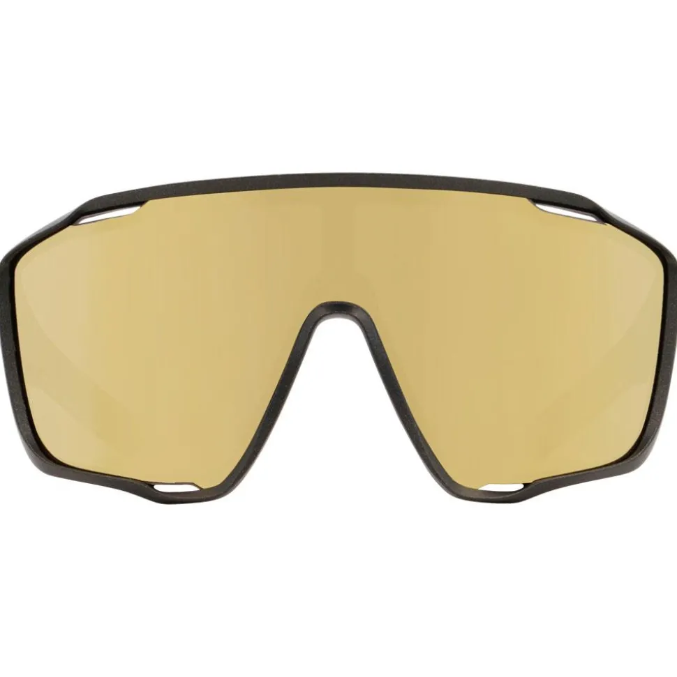 Lunettes de soleil Red Bull Spect Kraft Matt Metallic Green Brown Gold Mirror