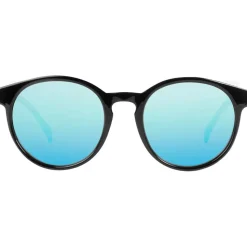 Lunettes de soleil Red Bull Spect Lace Shiny Black Smoke Blue Mirror