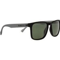 Lunettes de soleil Red Bull Spect Leap Matt Black Transparent Green Green Polarized