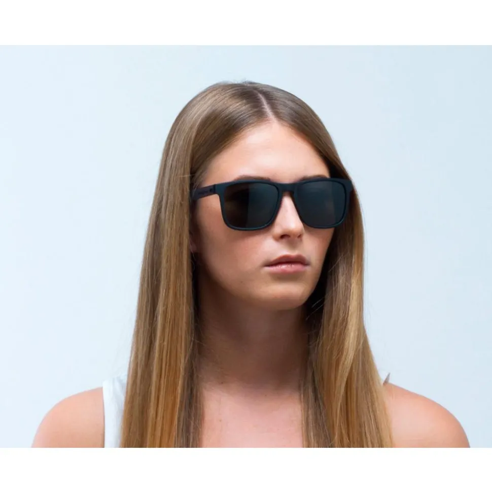Lunettes de soleil Red Bull Spect Leap Matt Black Transparent Green Green Polarized