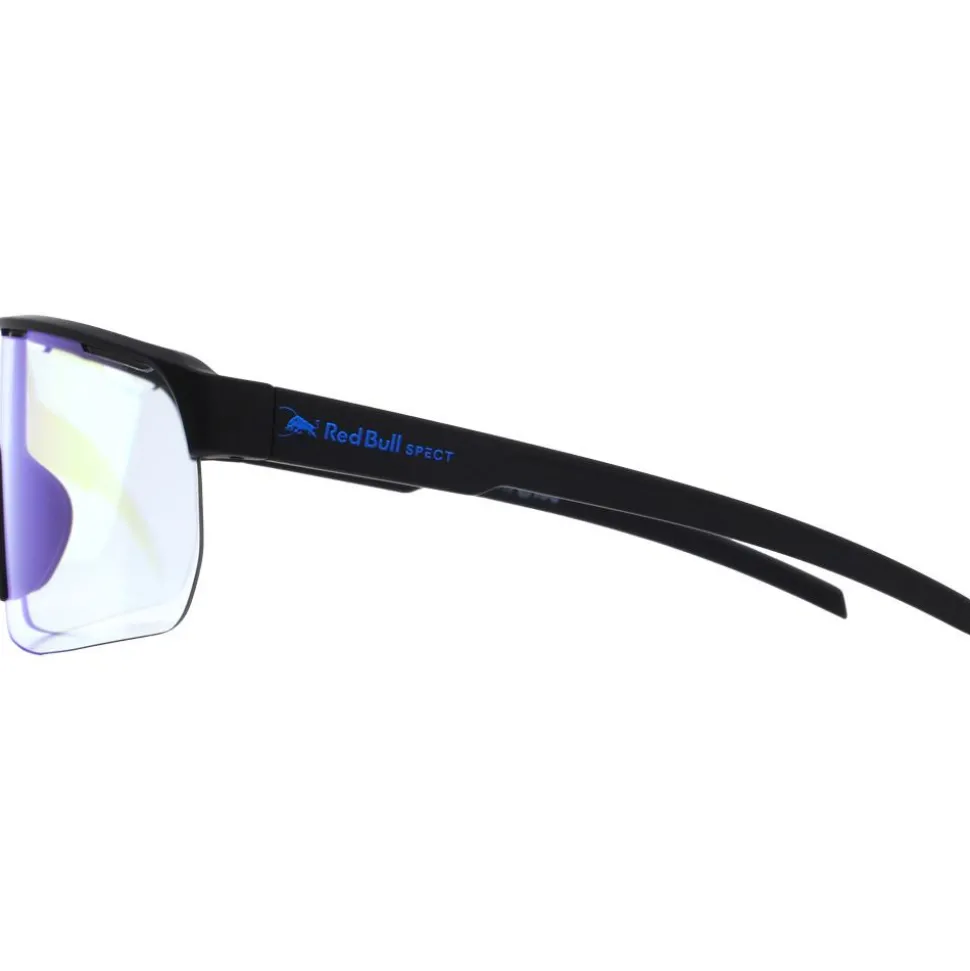 Lunettes de soleil Red Bull Spect Dakota Pro Soft Touch Black Photochromic Blue Mirror