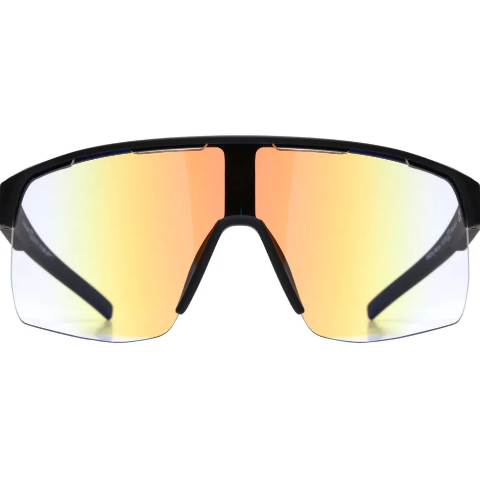 Lunettes de soleil Red Bull Spect Dakota Pro Soft Touch Black Photochromic Blue Mirror