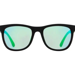Lunettes de soleil Red Bull Spect Ecos Soft Touch Black Smoke Green Purple Mirror Polarized