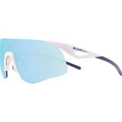 Lunettes de soleil Red Bull Spect Mark White Smoke With Blue Mirror