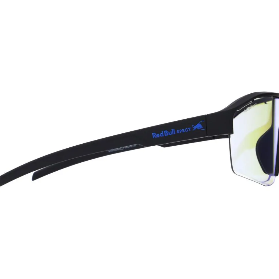 Lunettes de soleil Red Bull Spect Dundee Pro Soft Touch Black Photochromic Blue Mirror