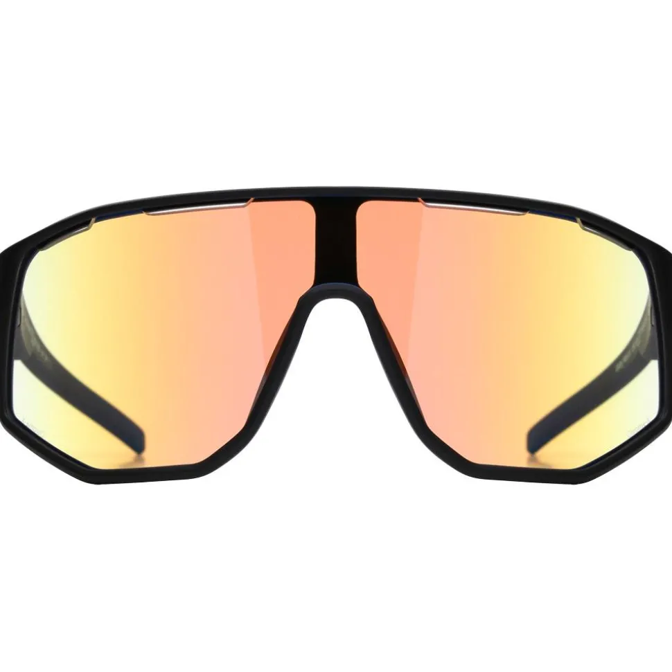 Lunettes de soleil Red Bull Spect Dash Pro Soft Touch Black Photochromic Blue Mirror