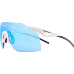 Lunettes de soleil Red Bull Spect Gabe Shiny White Blue Smoke Blue Mirror