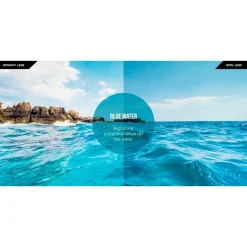 Lunettes de soleil Revo Conrad Chrome Serilium Blue Water Polarized