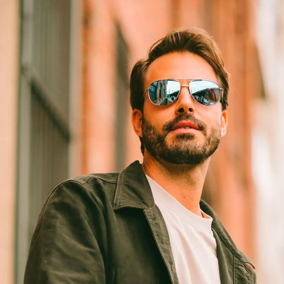 Lunettes de soleil Revo Conrad Chrome Serilium Blue Water Polarized