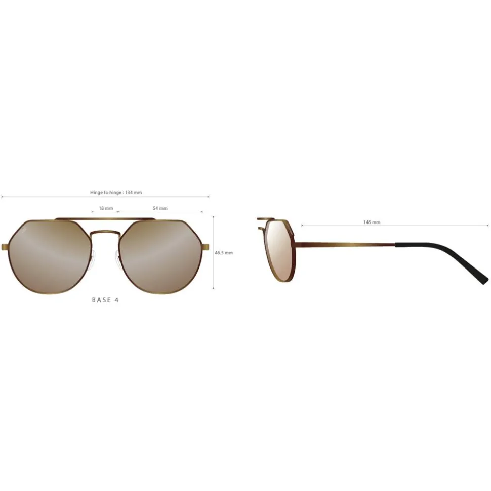 Lunettes de soleil Serengeti Shelby Matte Black Saturn 555nm