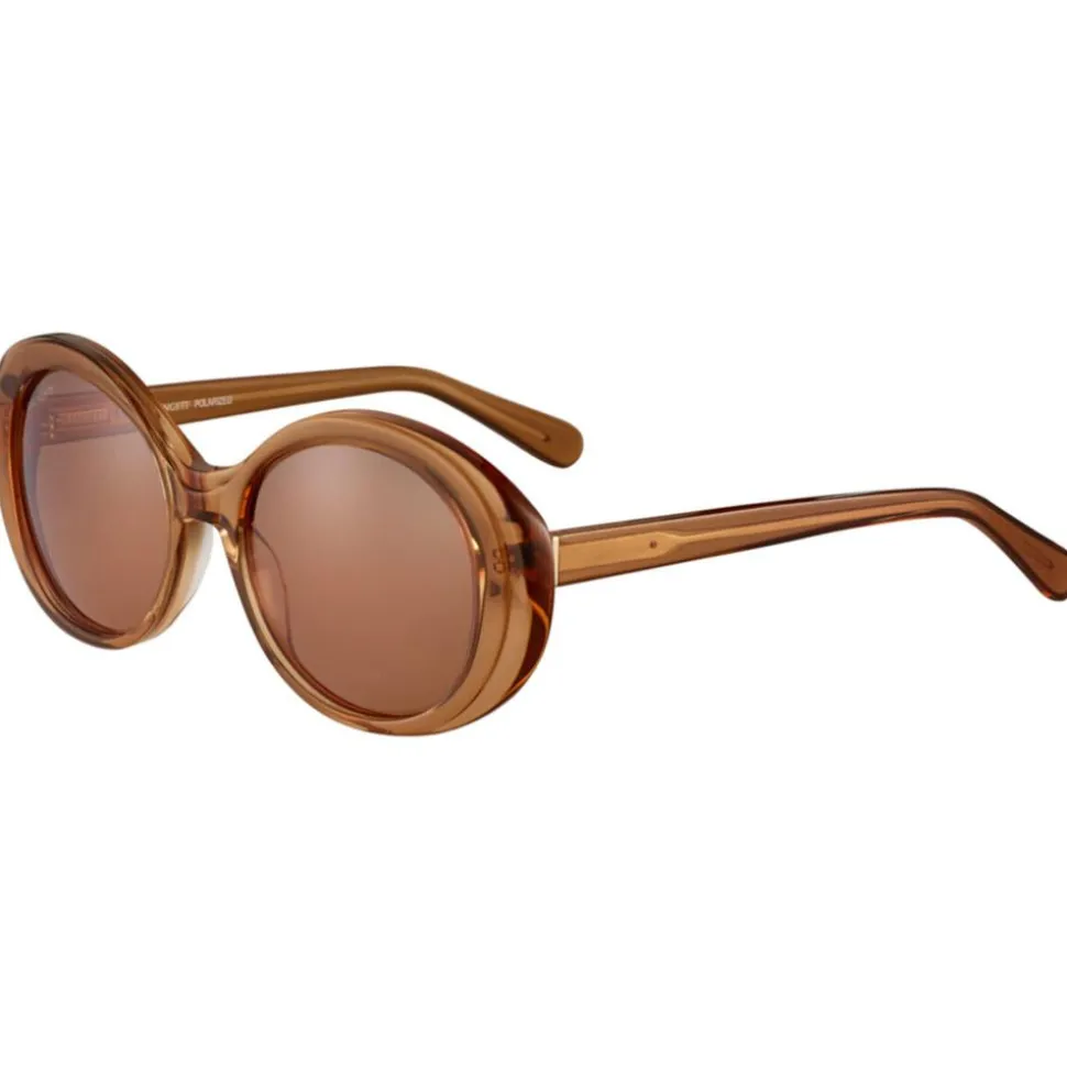 Lunettes de soleil Serengeti Bacall Shiny Black Transparent Layer Polarized 555nm