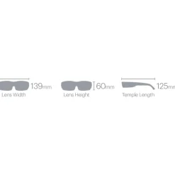 Lunettes de soleil Smith Shift Split Mag Matte Black Chromapop Black