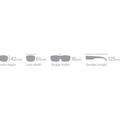 Lunettes de soleil Smith Arvo Matte Black Chromapop Polarized Blue Mirror
