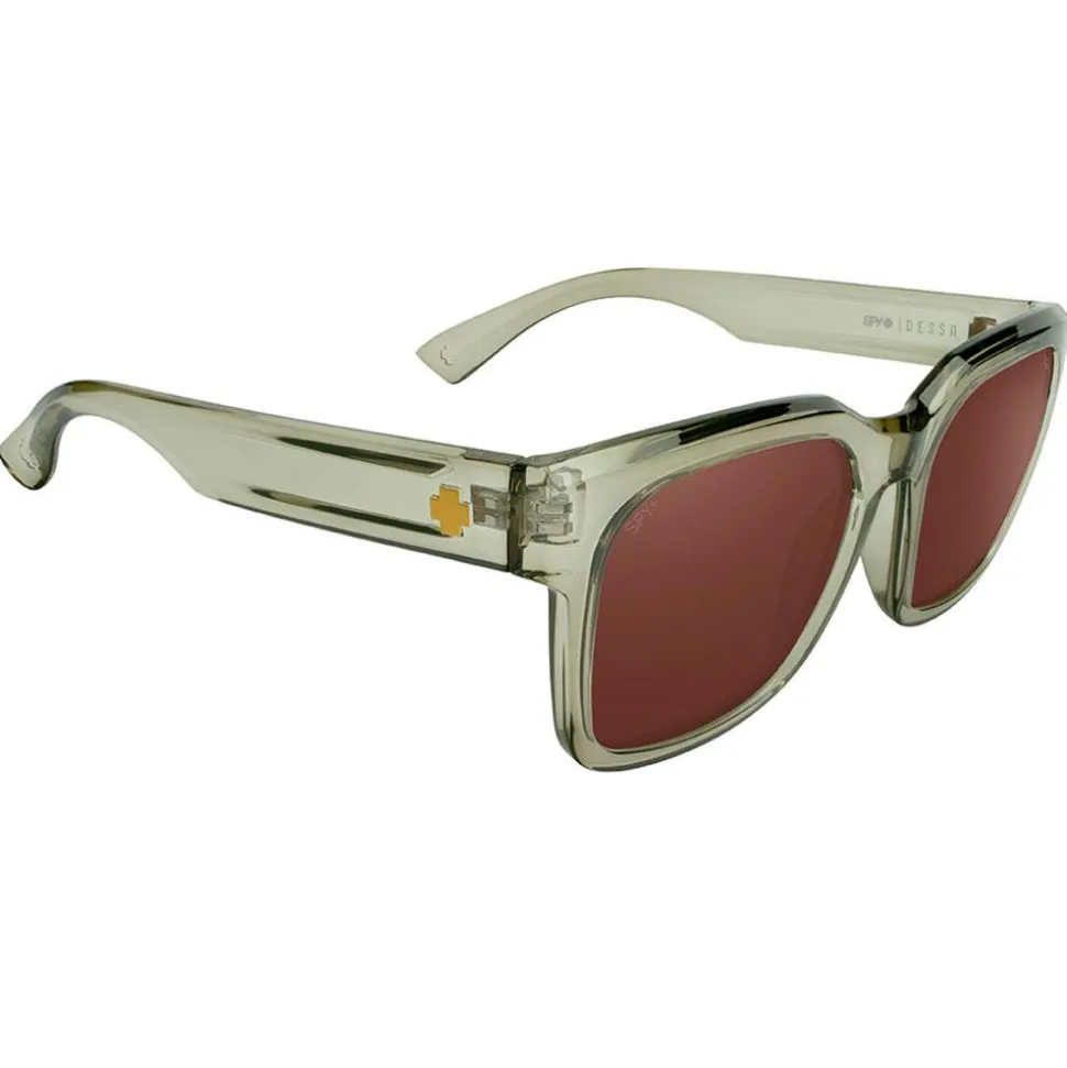 Lunettes de soleil Spy Dessa Translucent Dusty Olive Happy Bronze Polar