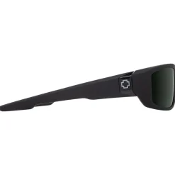 Lunettes de soleil Spy Dirty Mo Soft Matte Black Happy Gray Green Polar