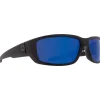 Lunettes de soleil Spy Dirty Mo Matte Black Happy Bronze Polar Blue Spectra Mirror