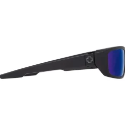 Lunettes de soleil Spy Dirty Mo Matte Black Happy Bronze Polar Blue Spectra Mirror