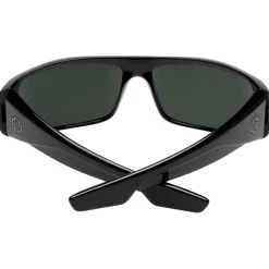 Lunettes de soleil Spy Logan Black Happy Gray Green Polar