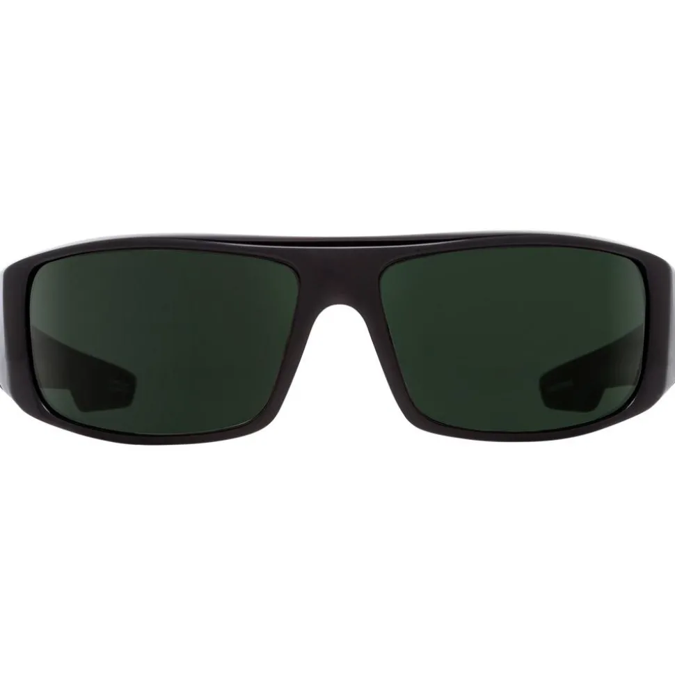 Lunettes de soleil Spy Logan Black Happy Gray Green Polar