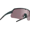 Lunettes de soleil Tripoint Treriksroset Dark Petrol Pink Silver Mirror