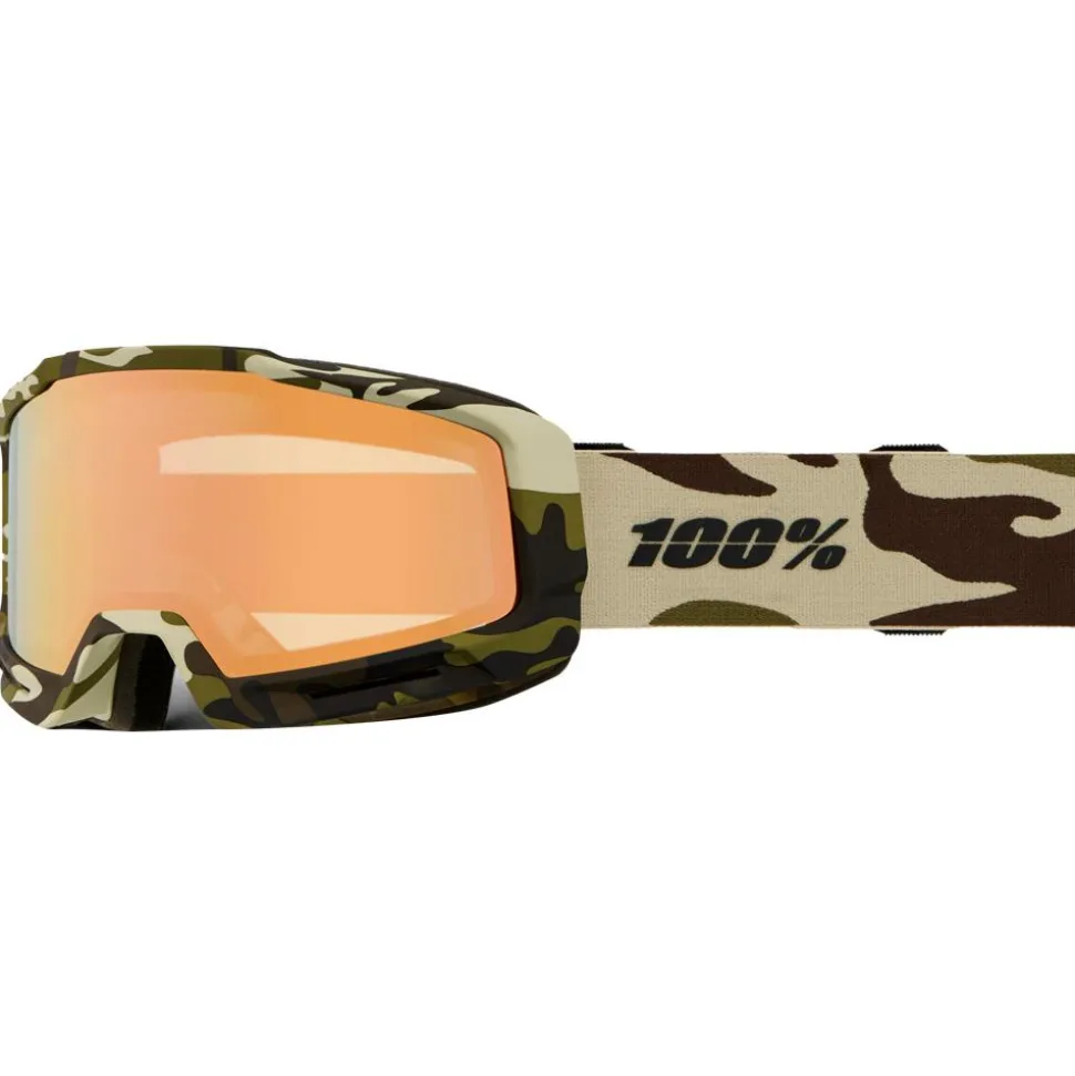 Masque de Ski 100% Okan Camo Hiper Copper ML Mirror