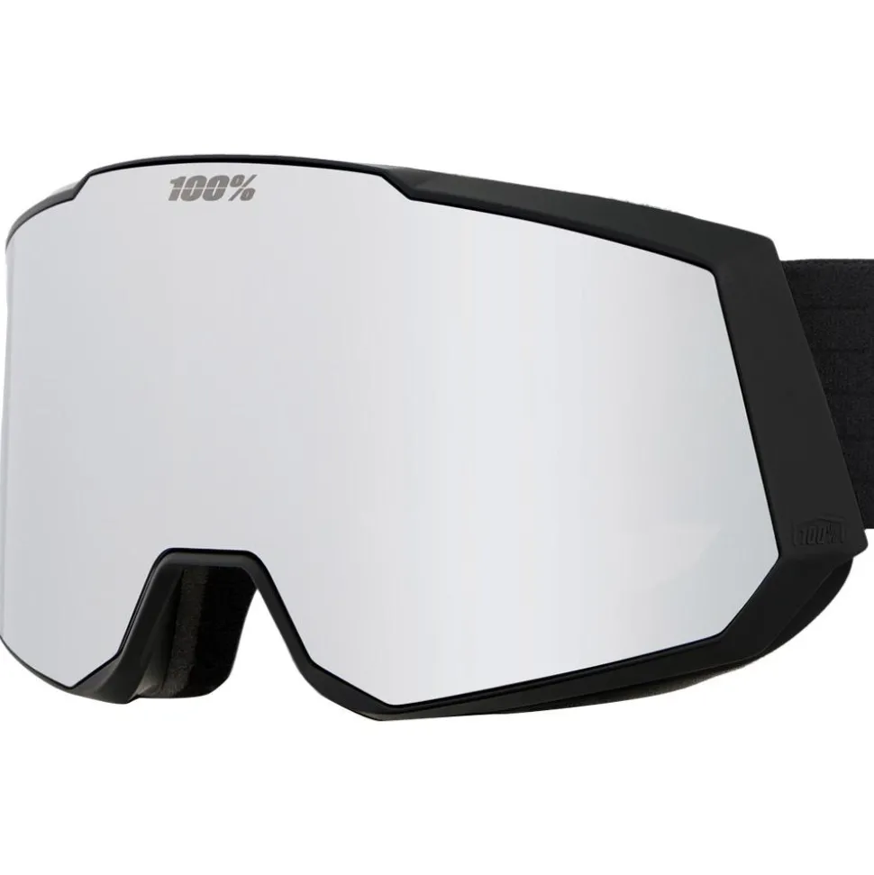 Masque de Ski 100% Snowcraft XL Essential Black Hiper Grey Blue Silver ML Mirror + Hiper Pink Turquoise ML Mirror