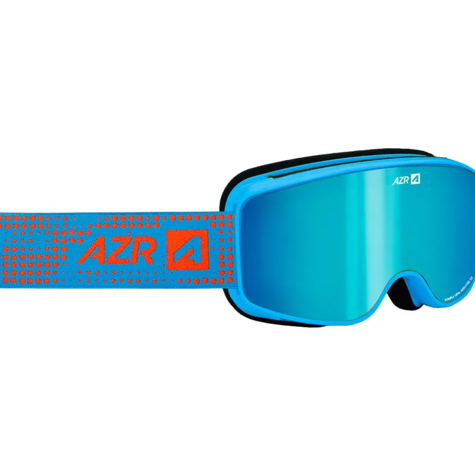 Masque de Ski AZR Winter Jr Bleue Vernie Full Bleu Multicouche