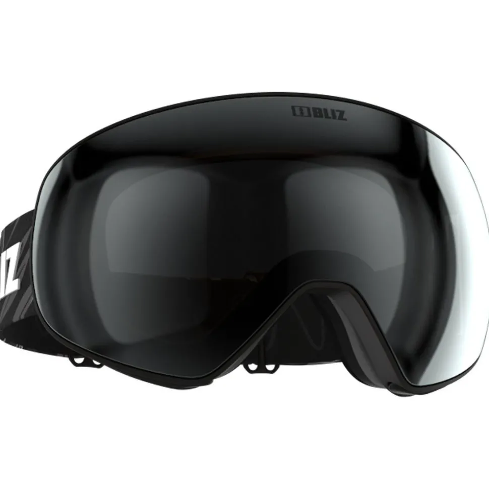 Masque de Ski Bliz Floz Matte Black Brown Silver Mirror