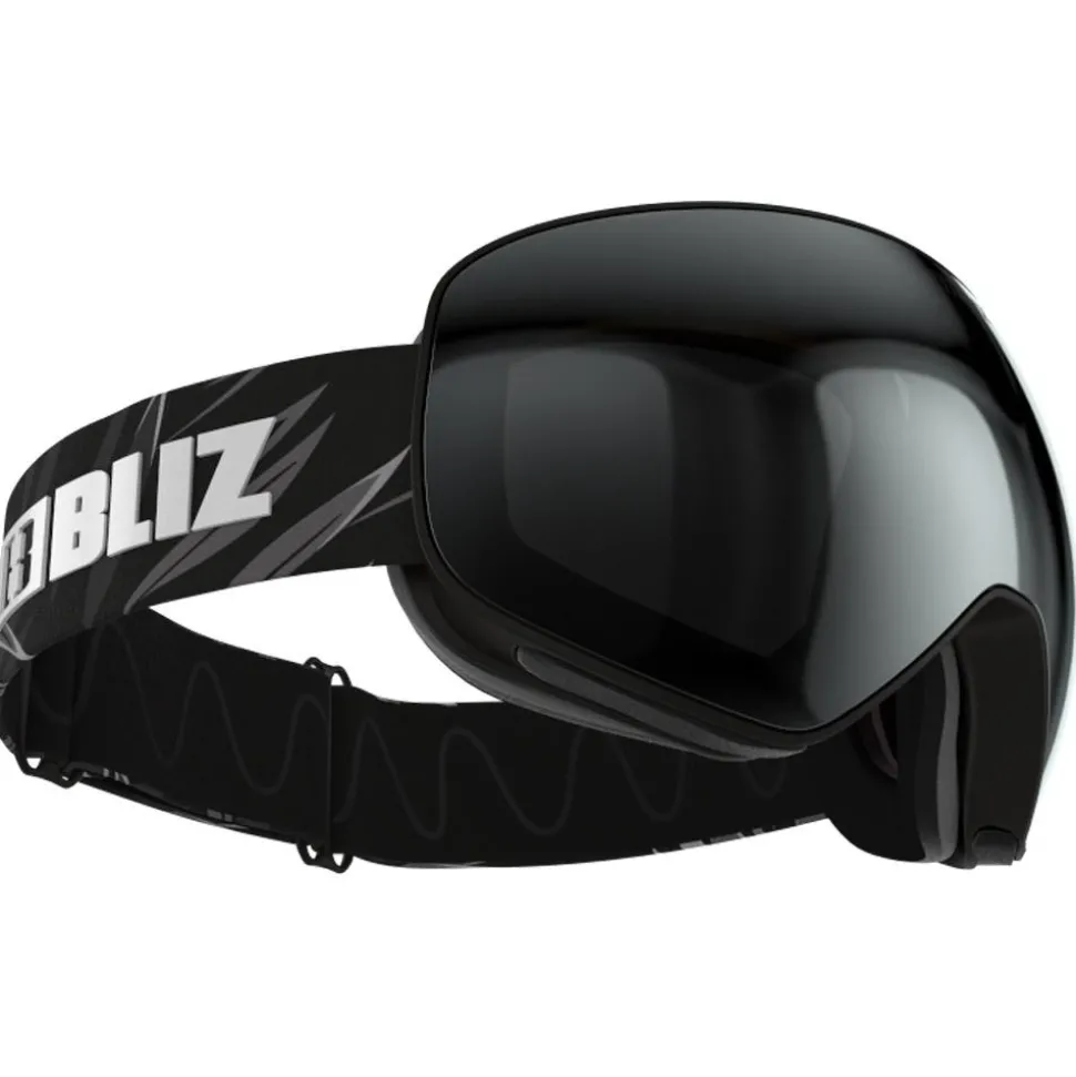 Masque de Ski Bliz Floz Matte Black Brown Silver Mirror
