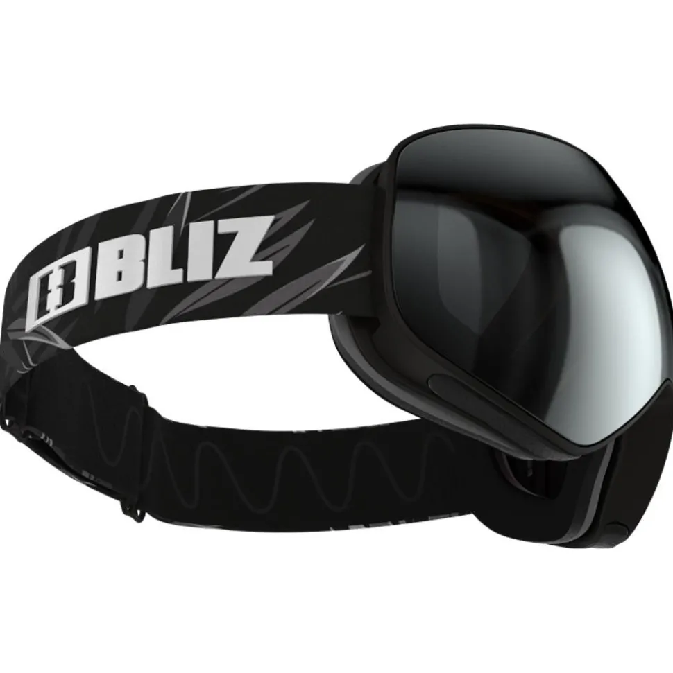Masque de Ski Bliz Floz Matte Black Brown Silver Mirror