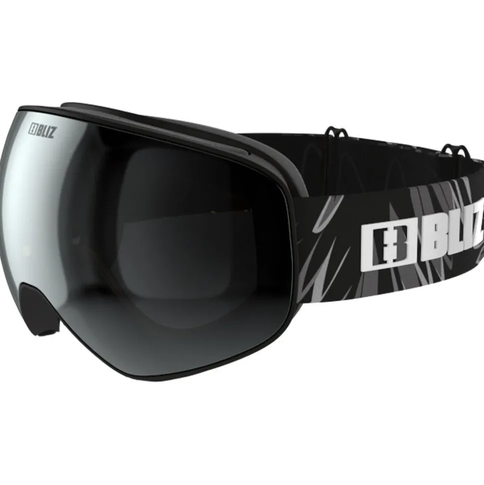 Masque de Ski Bliz Floz Matte Black Brown Silver Mirror