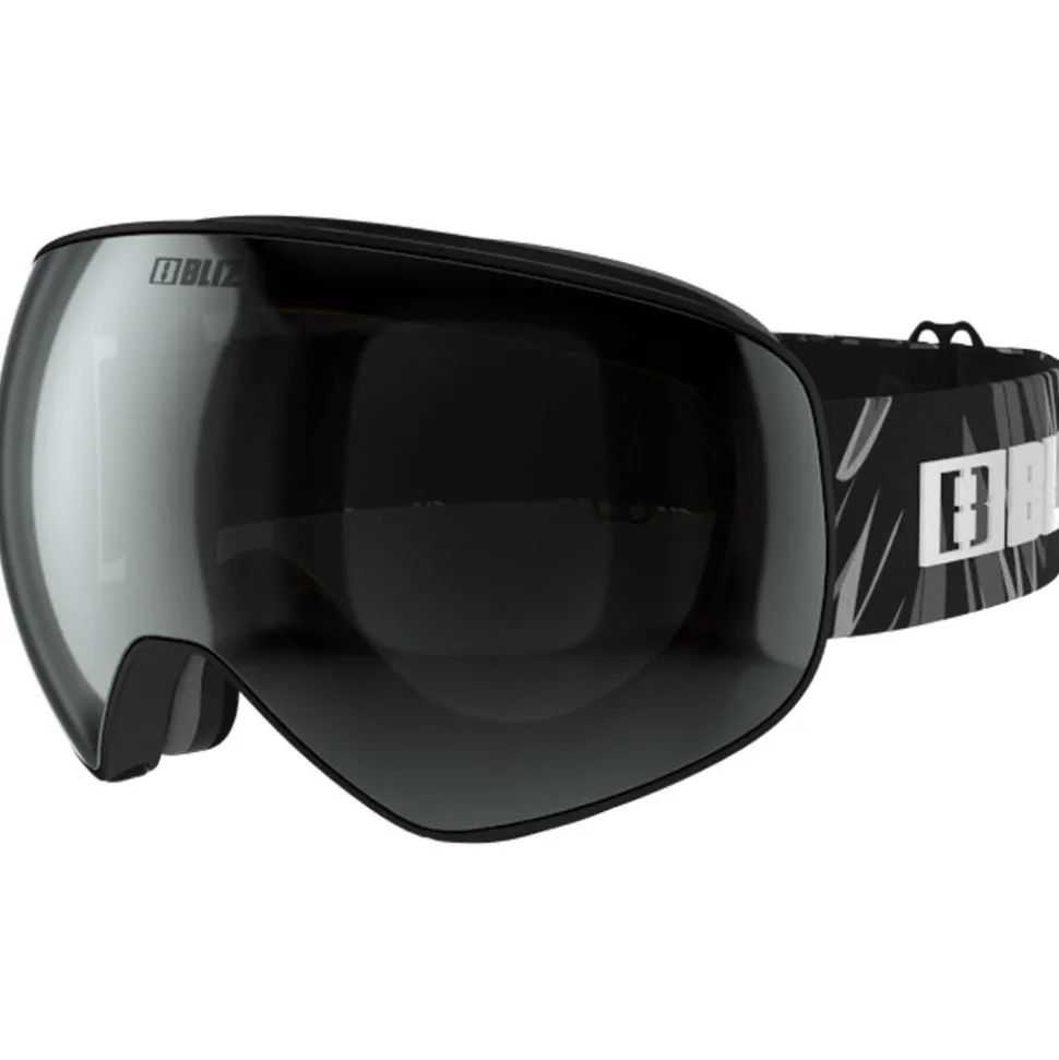 Masque de Ski Bliz Floz Matte Black Brown Silver Mirror