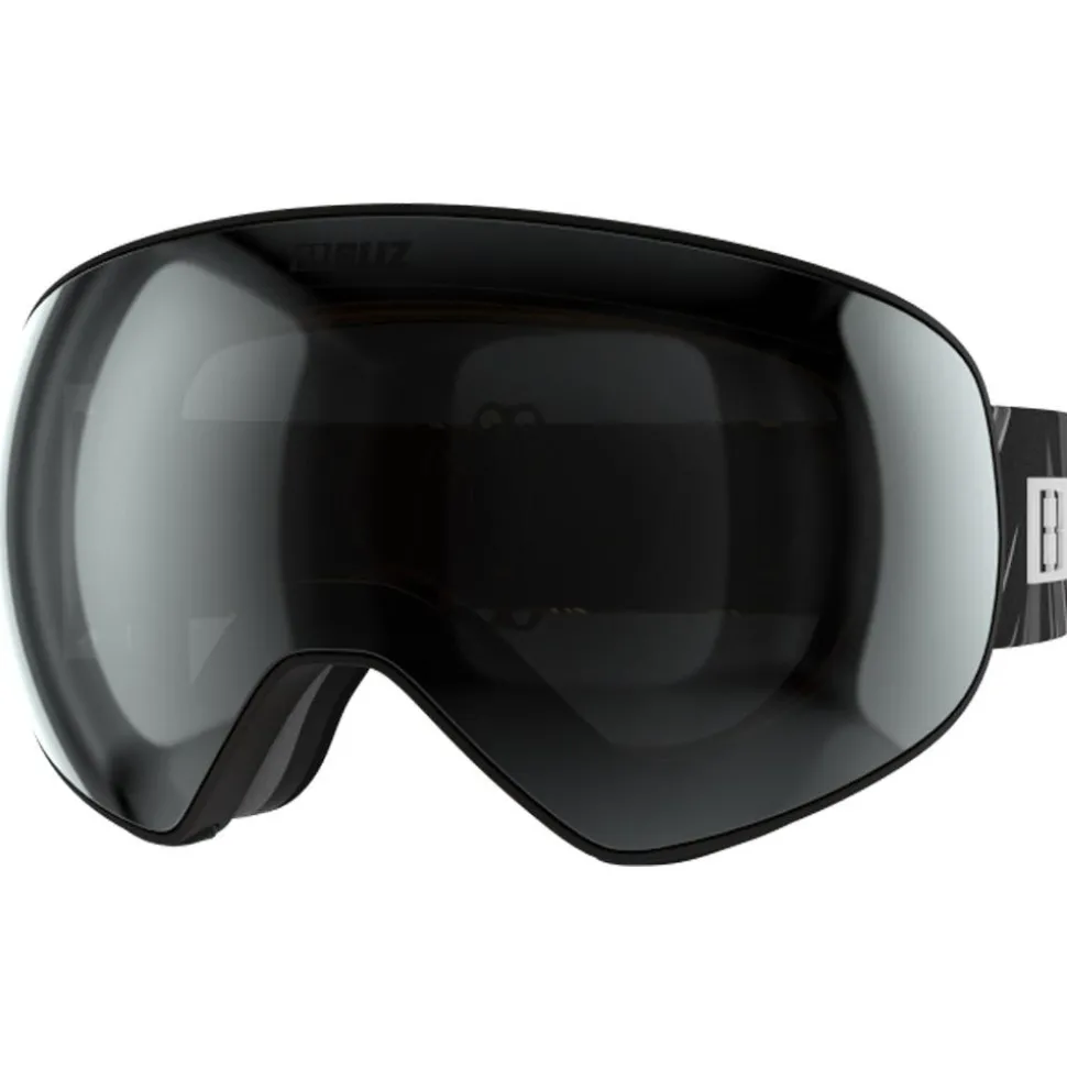 Masque de Ski Bliz Floz Matte Black Brown Silver Mirror