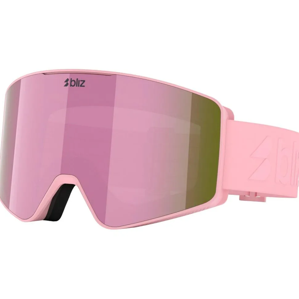 Masque de Ski Bliz G001S Matte Pink Brown Pink Multi