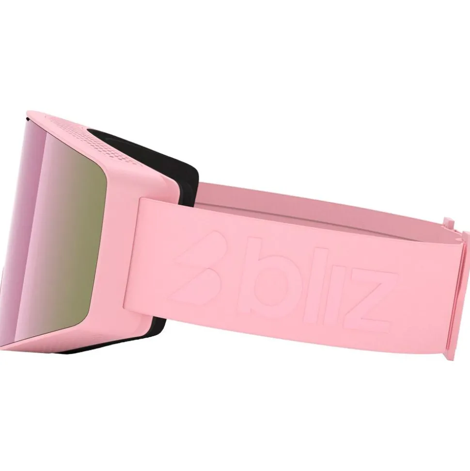 Masque de Ski Bliz G001S Matte Pink Brown Pink Multi