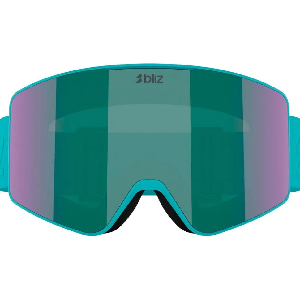 Masque de Ski Bliz G001S Matte Turquoise Brown Green Multi