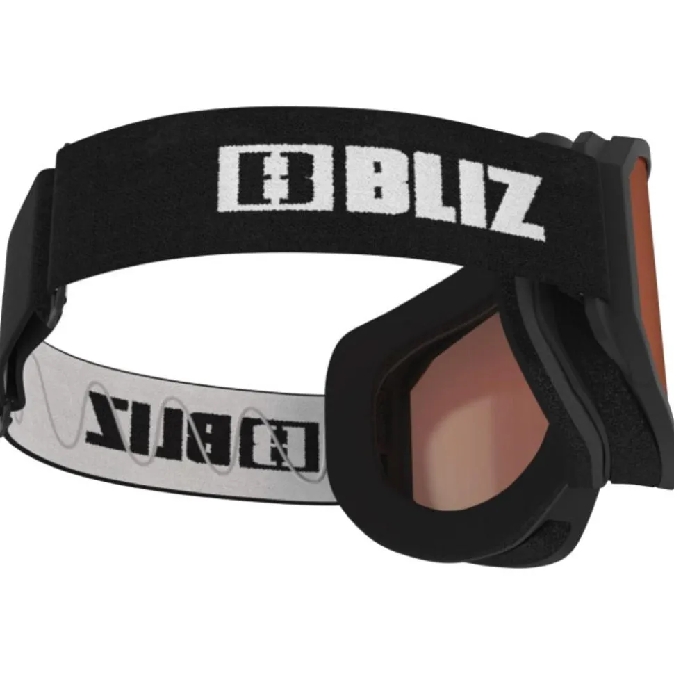 Masque de Ski Bliz Rave Jr Matt Black Orange