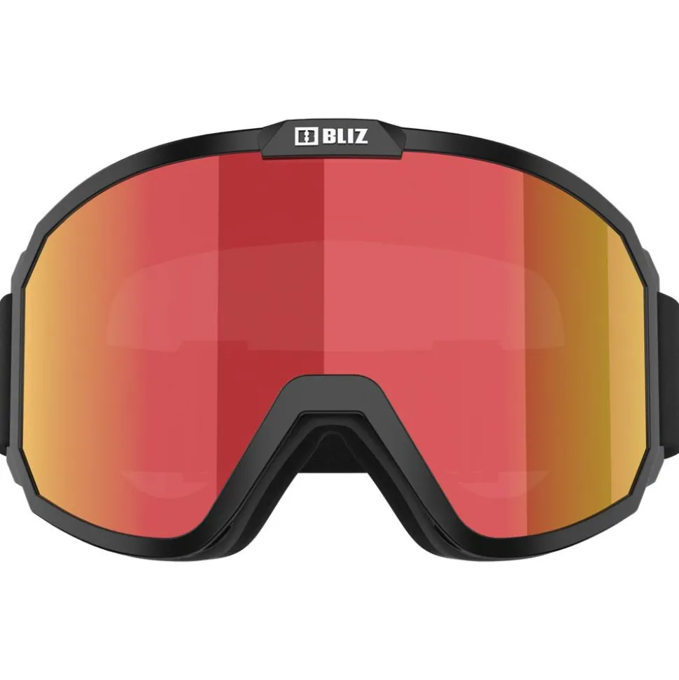 Masque de Ski Bliz Rave Matte Black Brown Red Multi