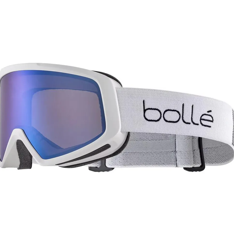 Masque de Ski Bollé Bedrock Plus White Matte Bronze Blue