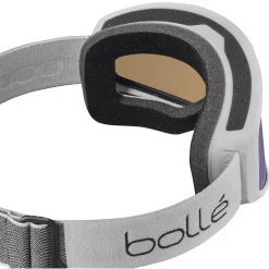 Masque de Ski Bollé Bedrock Plus White Matte Bronze Blue