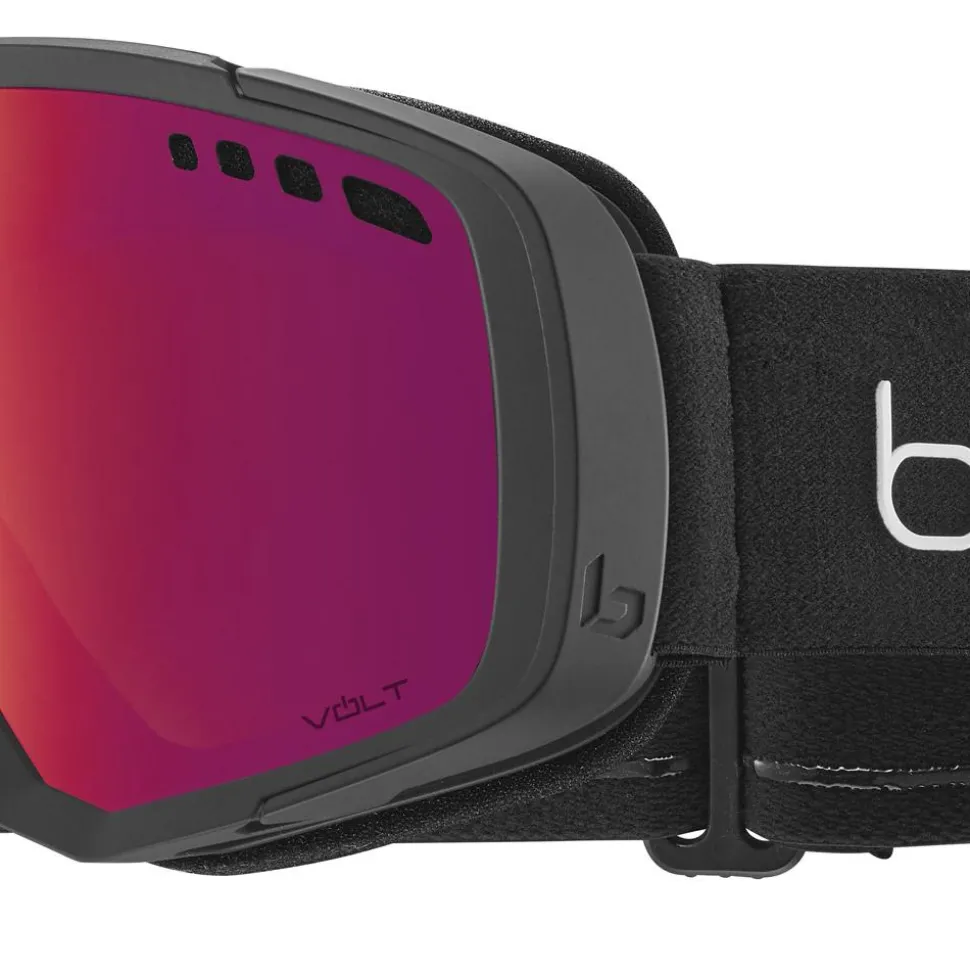 Masque de Ski Bollé Mammoth Black Matte Volt Ruby