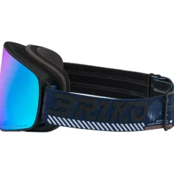 Masque de Ski Briko Ingrid Sharp Lite Graphic Pickled Bluewood Rose Copper Blue Mirror + Yellow