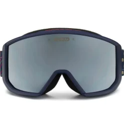 Masque de Ski Briko Vulcano Mask Sharp Lite France Tangaroa Blue Golden Silver Mirror