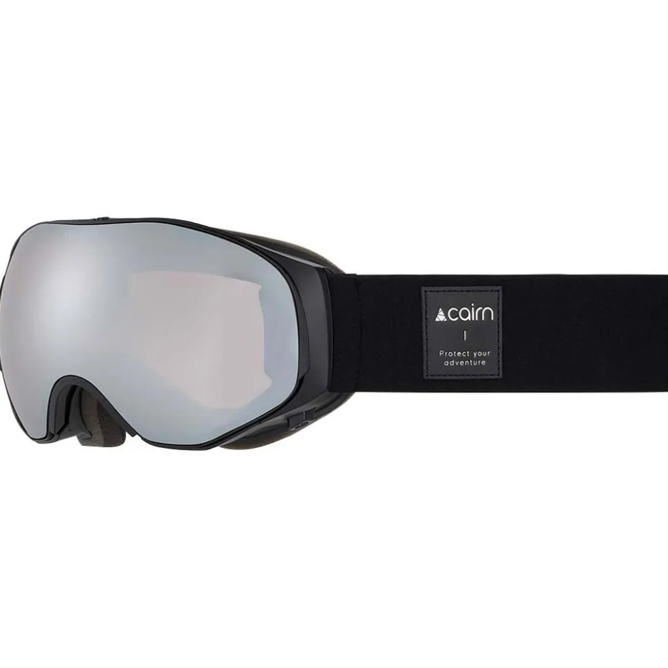 Masque de Ski Cairn Air Vision Otg Mat Black Silver Spx 3000