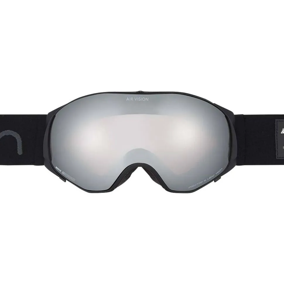 Masque de Ski Cairn Air Vision Otg Mat Black Silver Spx 3000