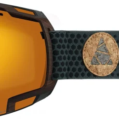 Masque de Ski Cairn Mercury Mat Black Wood Spx 3000 Ium