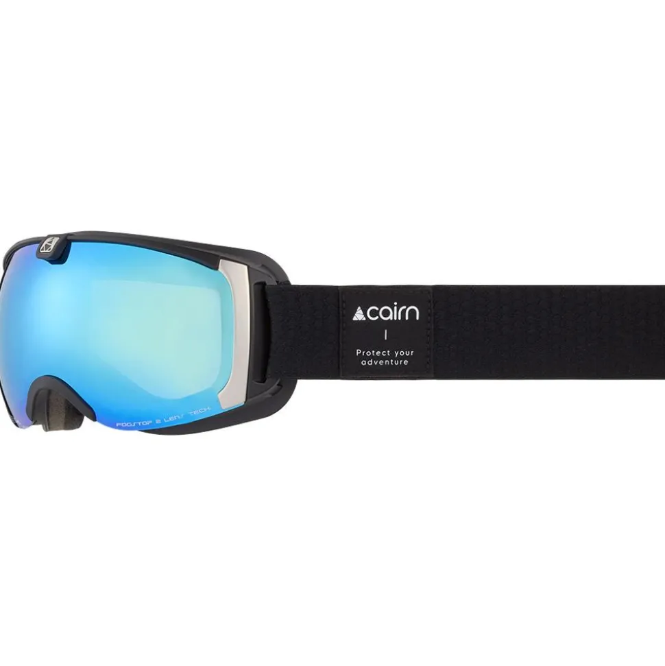 Masque de Ski Cairn Pearl Mat Black Ice Blue