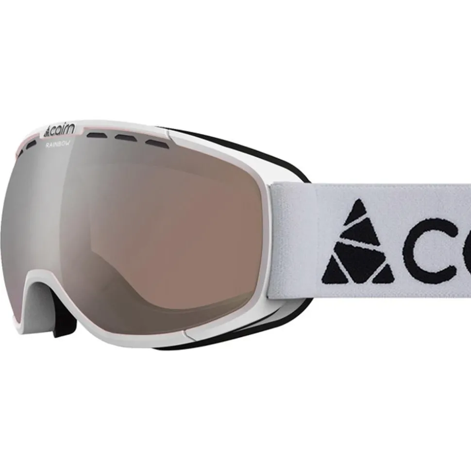 Masque de Ski Cairn Rainbow Shiny White Spx3000